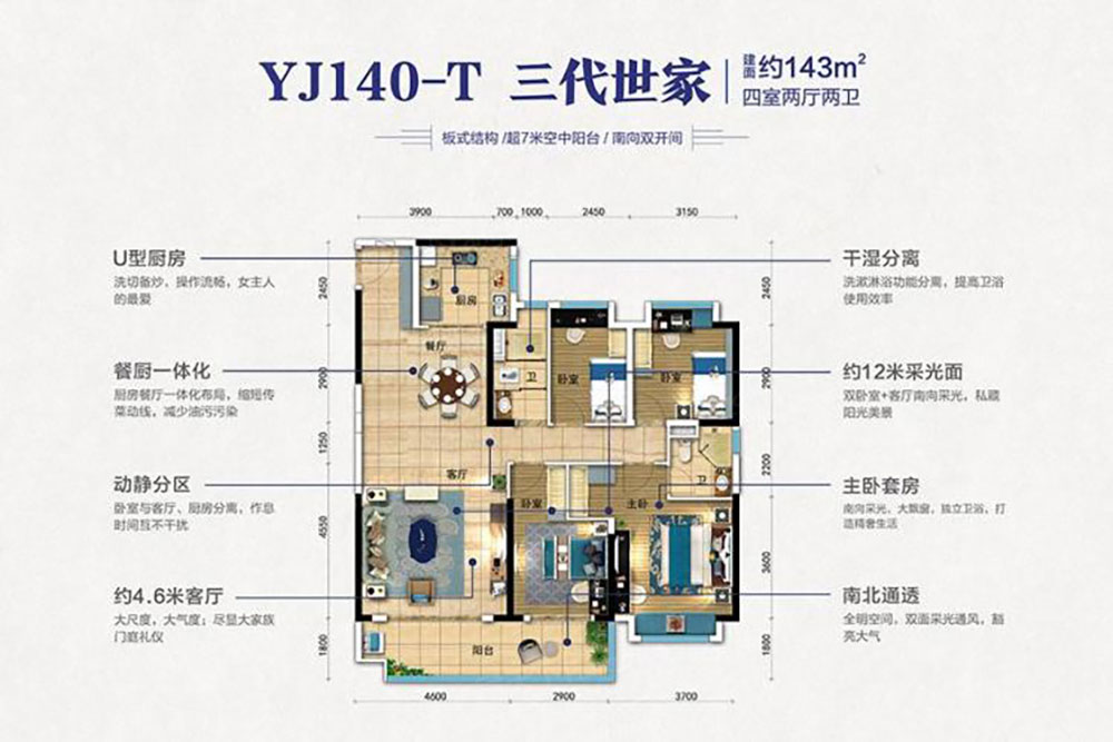 YJ140-T戶(hù)型